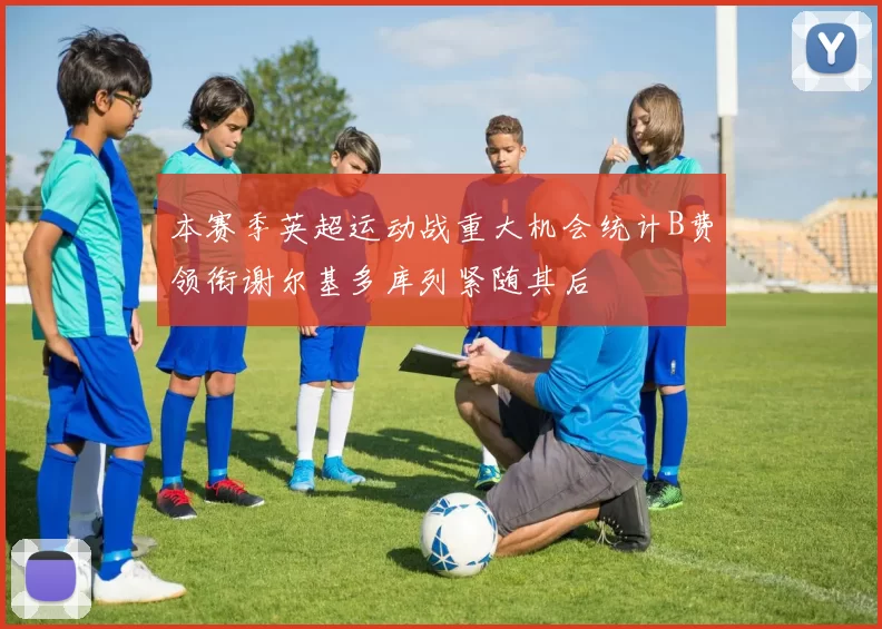 本赛季英超运动战重大机会统计B费领衔谢尔基多库列紧随其后