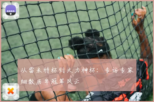 从雷米特杯到大力神杯：专访专家细数历年冠军风云