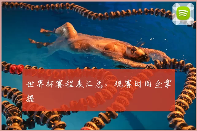 世界杯赛程表汇总，观赛时间全掌握