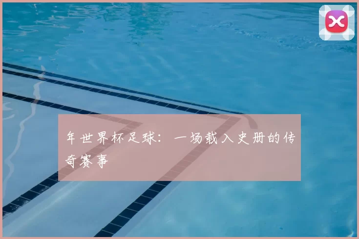 年世界杯足球:一场载入史册的传奇赛事